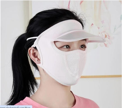 Head Cap with breathable Face Mask