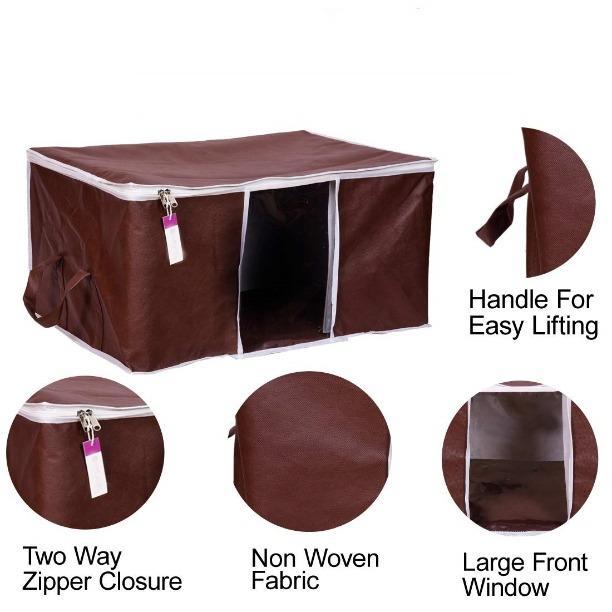 Wardrobe  Underbed  Storage Organizer (Set of 3)