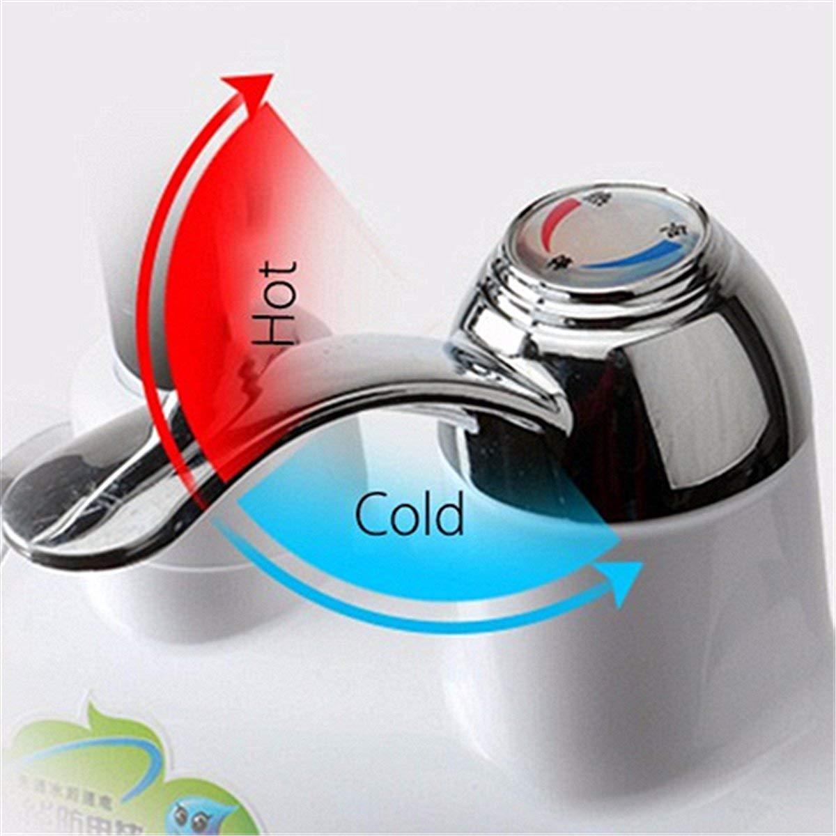 Electric Hot Water Heater Faucet Kitchen And Bathroom Heating Dispenser Tap with Digital Display