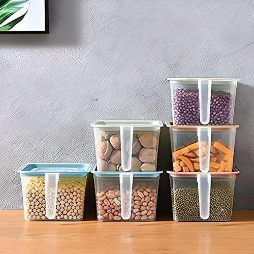 Multipurpose Fridge storage containers & jar Set (Pack of 6)