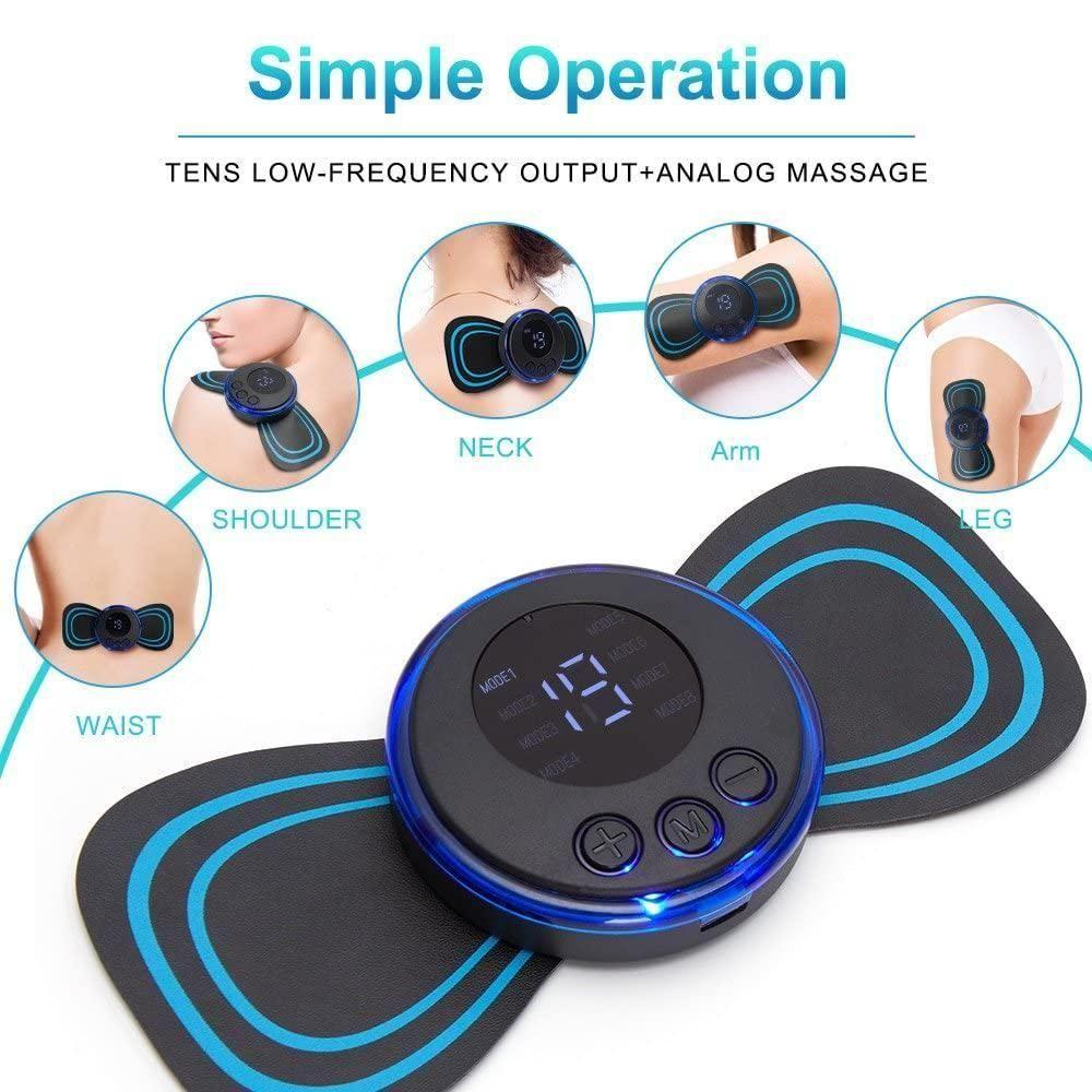 Rechargeable Mini Electric Massager Patch