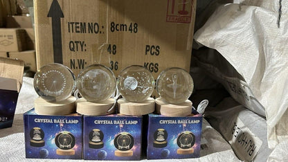 3D Crystal Lamp Ball(Assorted) - Ignite your kids imagination