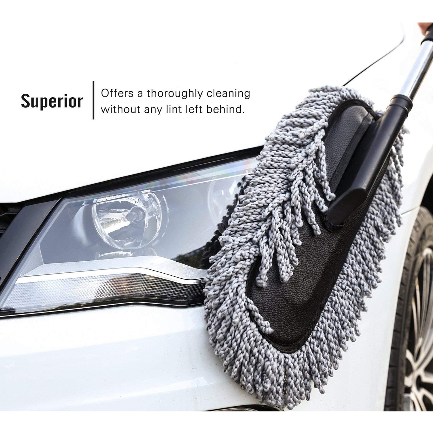 Multipurpose Microfiber Wash Brush Vehicle Interior And Exterior Cleaning Kit With For Car Or Home