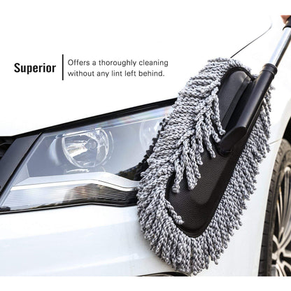 Multipurpose Microfiber Wash Brush Vehicle Interior And Exterior Cleaning Kit With For Car Or Home