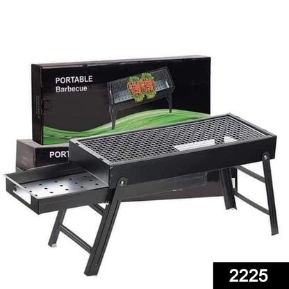 Folding Portable Barbeque Bbq Grill Set For Outdoor And Home