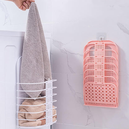 Laundry Basket Clothes Wall Hanger (1 Pc)