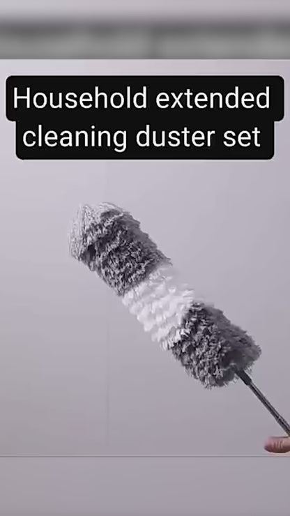 Cleaning Flexible Mop Duster for Quick and Easy Cleaning with Long Rod