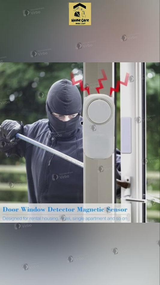 Burglar Alarm - Wireless Window Door Safety Alarm