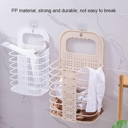 Laundry Basket Clothes Wall Hanger (1 Pc)